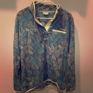 Columbia print fleece